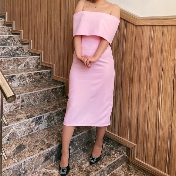 Pink Custom Made dress, size S - Picture 2 of 5